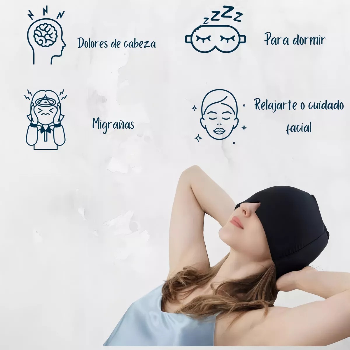 Miniatura 1 de Gorro Para Migraña